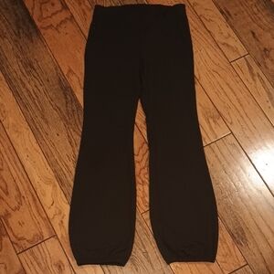 Free People Movement Black Stretchy Joggers Women's Size Small EUC